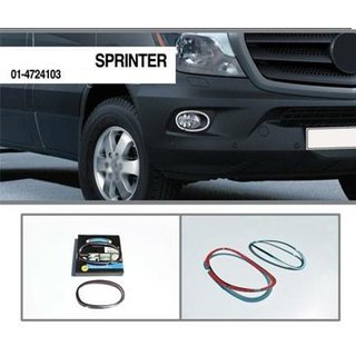 RVS sierlijsten voor mistlampen 2013↗ (2 stuks) Mercedes Sprinter W906 2006–2018 foto 3