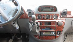 Mercedes Sprinter W901/902/903/904/905 1995–2006 (cdi, 2000-2006) Dashboardpanelen sierlijsten (Meric) Aluminium foto 8