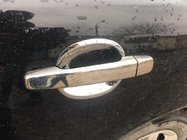 Mercedes E-class W210 1995–2002 Chromen deurgreepkom-afdekkappen (set van 4) Gepolijst roestvrij staal foto 5