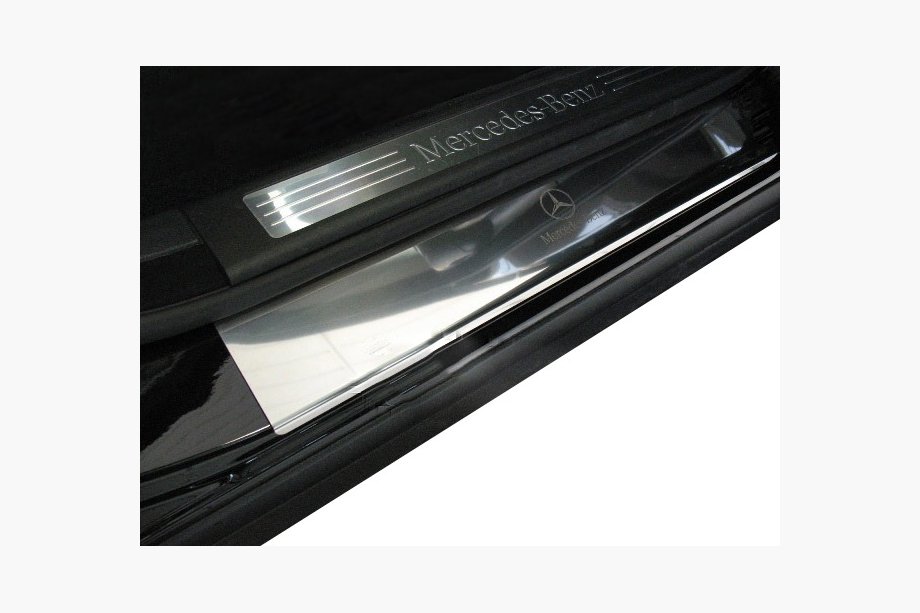 Mercedes ML W164 2005–2011 Nataniko RVS dorpellijsten (set van 4) Image