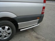 Mercedes Sprinter W907/W910 2018– Sidebars achter het achterwiel (2 st., RVS) foto 5