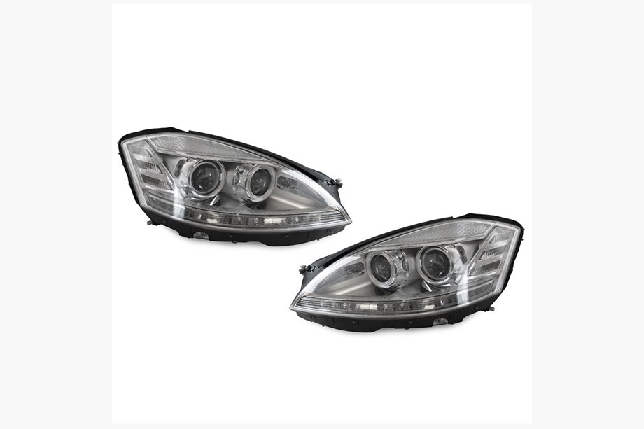 Mercedes S-class W221 2005–2013 Complete voorste koplampen NightVision (Origineel) Foto 1