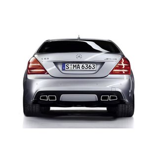 AMG S63 uitlaatsierstukken foto 2