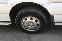 Volkswagen Crafter 2006–2016 RVS wieldoppen Petals (1-delig, 4 stuks) foto 2