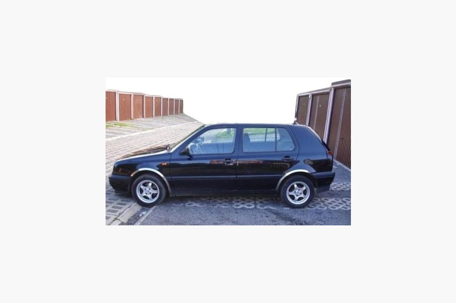 Volkswagen Golf 3 1991–2001 RVS wielkastlijsten (set van 4 stuks) Image