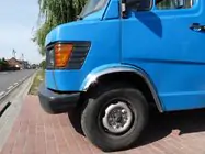 Mercedes T1 (207-410) 1977–1995 RVS wielkastlijsten (set van 4 stuks) foto 1