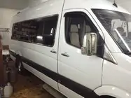 Volkswagen Crafter 2006–2016 Complete raamomlijsting (RVS) foto 2