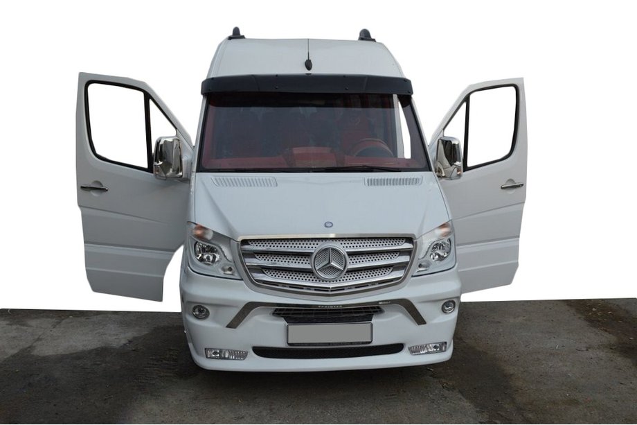 Mercedes Sprinter W906 2006–2018 Voorbumper lip ERA (2013↗) Foto 1