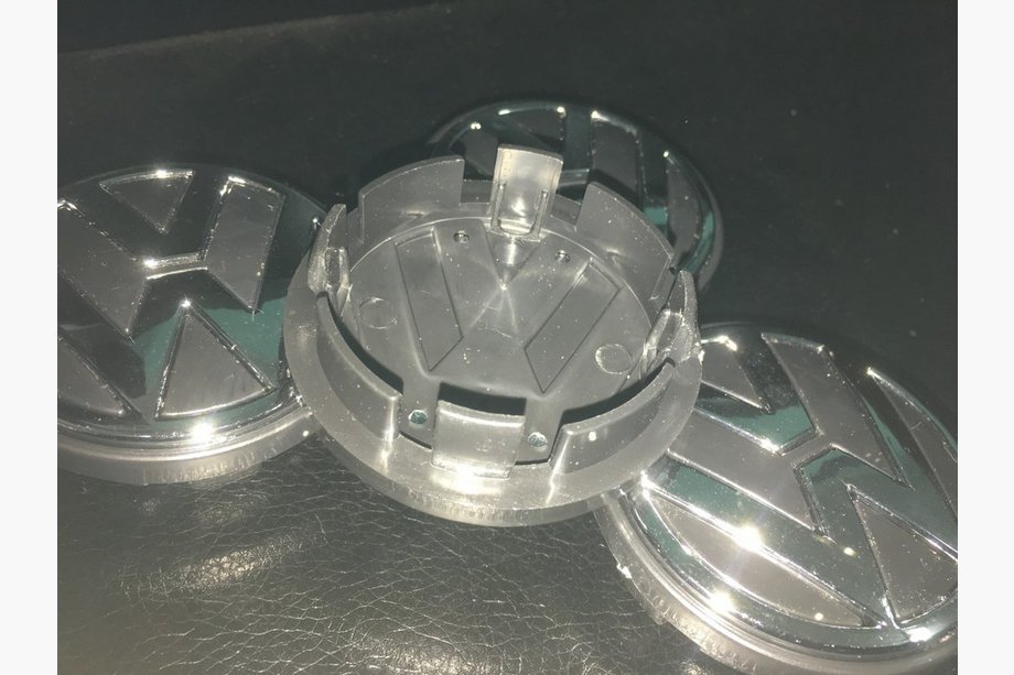 Volkswagen Polo 2010–2017 Naafdoppen voor lichtmetalen velgen (set van 4) Foto 3