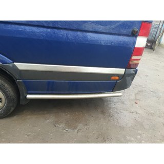 Sidebars achter het achterwiel (2 st., RVS) foto 2