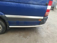 Mercedes Sprinter W907/W910 2018– Sidebars achter het achterwiel (2 st., RVS) foto 6