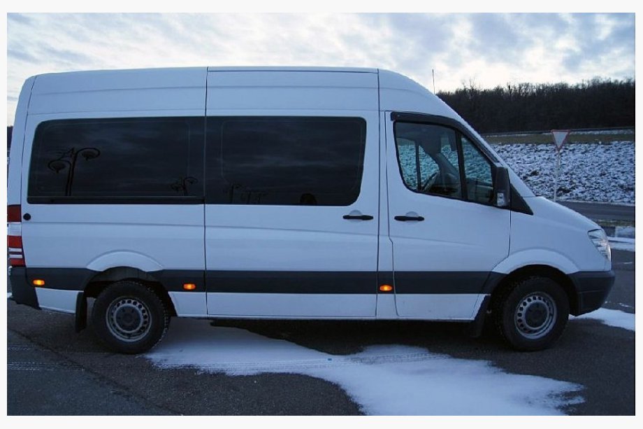 Mercedes Sprinter W906 2006–2018 Zelfklevende raamdeflectoren (2 st, DDU-CBR) Image
