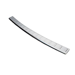 Achterbumper beschermlijst (SW, glans, RVS) Mercedes C-klasse W204 2007–2015 foto 2