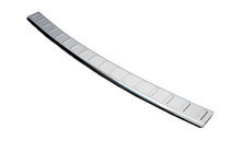 Mercedes C-klasse W204 2007–2015 Achterbumper beschermlijst (SW, glans, RVS) foto 2
