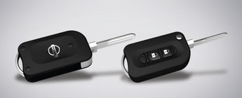 Nissan Note 2004–2012 Flip key - sleutel met flesopener foto 1
