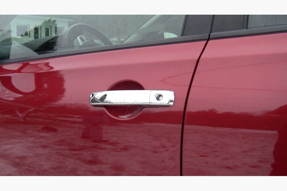 Nissan Navara 2006–2015 Deurgreepcovers (set 4-delig, RVS) Image