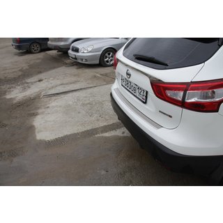 OmsaLine RVS achterbumperbeschermer (2014-2017) Nissan Qashqai 2014–2021 foto 2
