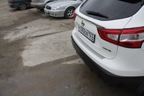 Nissan Qashqai 2014–2021 OmsaLine RVS achterbumperbeschermer (2014-2017) foto 2