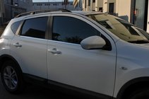 Nissan Qashqai 2010–2014 Buitenste sierlijst (4 stuks, RVS) Standaard uitvoering, OmsaLine - Italiaans RVS foto 2