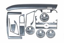 Chevrolet Aveo T250 2005–2011 Dashboardpanelen (grote set) foto 1