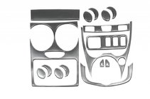Renault Duster 2008–2017 Dashboard sierlijsten (2013-2018) Aluminium foto 2