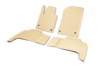 Lexus LX570/450d 2008–2022 Polyurethaan EVA vloermatten voor interieur (2008-2012, beige) foto 1