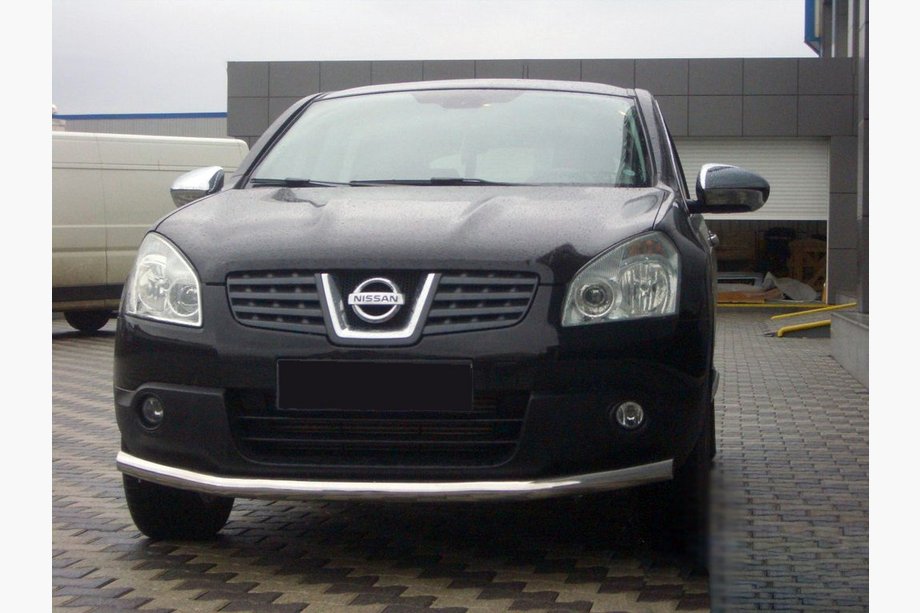 Nissan Qashqai 2007–2010 Voorste beschermbeugel ST008 (RVS) Image