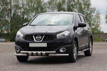 Nissan Qashqai 2010–2014 RVS voorbeugel ST009-15 foto 1