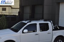 Nissan Navara/NP300 2016– Originele dakrails (met dwarsbalk) Grijs foto 6