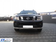Nissan Navara 2006–2015 Voorbumperbescherming ST008 (RVS) foto 4