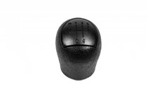Renault Symbol 1999–2008 Pookknop 5-versnellingen (zwart+zwart) foto 1