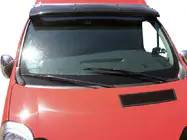 Nissan Primastar 2002–2014 Voorruitvizier (zwart hoogglans, 5 mm) foto 1