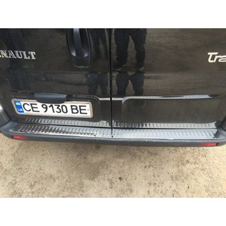 Achterbumperbeschermlijst (Omsa, RVS) foto 2