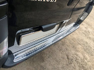 Nissan Primastar 2002–2014 Achterbumperbeschermlijst (Omsa, RVS) foto 1