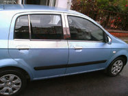 Hyundai Getz 2002– RVS stijlbekleding foto 1