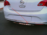 Opel Astra J 2009–2015 Bumperrand (RVS) foto 1