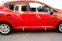 Seat Ibiza 2010–2017 Carmos deurlijst (4 stuks, RVS) foto 1