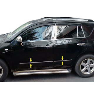 Deurstrips (RVS) Toyota Rav 4 2006–2013 foto 1