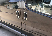 Nissan Primastar 2002–2014 Deurgreep omlijsting (4 st., RVS) foto 1