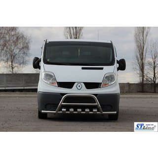 Bullbar met koplampbeschermers WT003-15 (RVS) foto 2