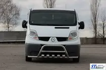 Opel Vivaro 2001–2015 Bullbar WT003-15 (RVS) foto 2