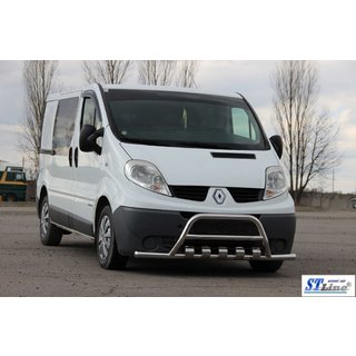 Bullbar met koplampbeschermers WT003-15 (RVS) foto 3