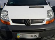 Renault Trafic 2001–2015 Winter bovenste grille-afdekking foto 7