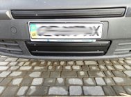 Opel Vivaro 2001–2015 Middelste winterafdekking (boven kenteken) Hoogglans, 2007-2015 foto 2