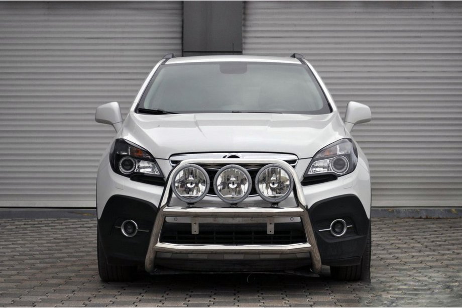 Opel Mokka 2012–2021 Bullbar WT018 (RVS) Image