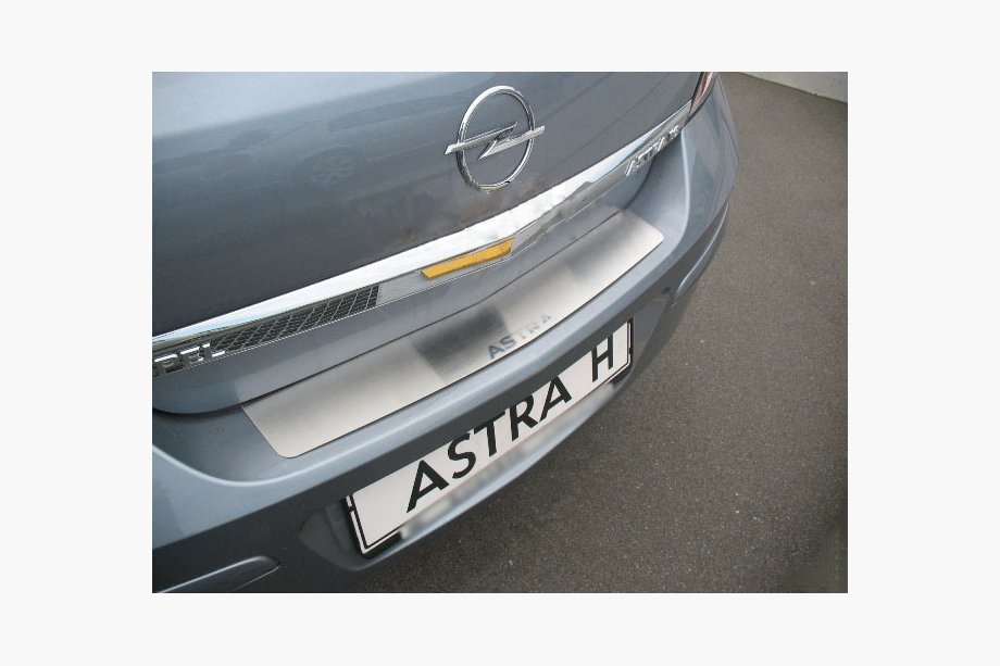 Opel Astra H 2004–2013 Nataniko RVS achterbumper beschermlijst Sedan Image