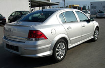 Opel Astra H 2004–2013 Achterste onderste diffuser Sedan (spuitklaar) foto 2