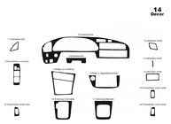 Toyota Camry 1991–1996 Dashboard sierlijsten Aluminium foto 2