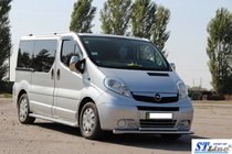 Nissan Primastar 2002–2014 Voorbeschermbeugel ST014 (RVS) foto 3