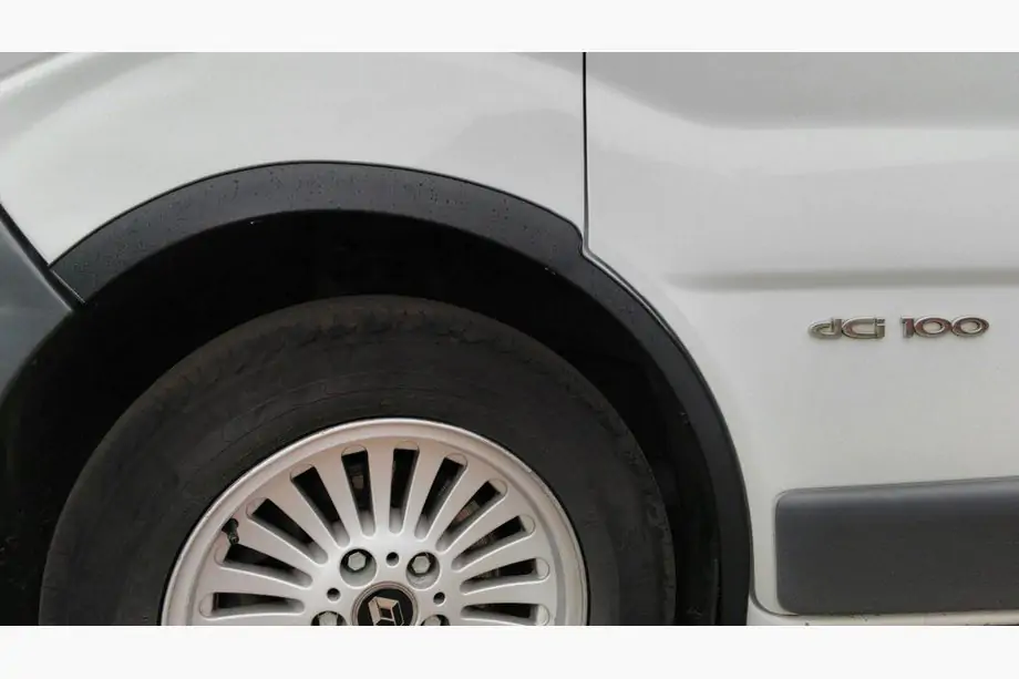 Nissan Primastar 2002–2014 Wielkastlijsten (4 stuks, zwart) Image